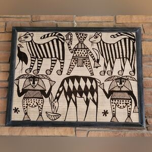 1990's- Korhogo/Mud Cloth Wall Art